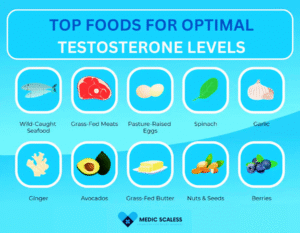 TOP FOODS FOR OPTIMAL TESTOSTERONE LEVELS